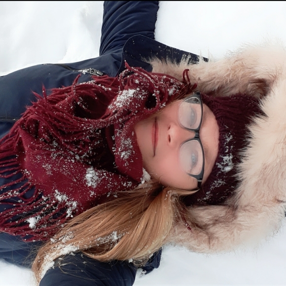 Lucky brand Navy Blue Parka size Medium - Picture 3 of 7